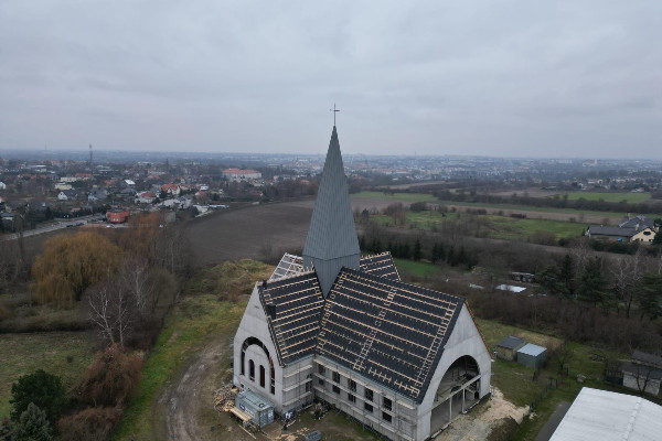 Budowa kościoła - kolejny etap prac (aktualizacja)