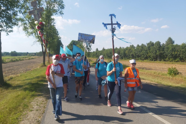 Piesza pielgrzymka na Jasną Górę